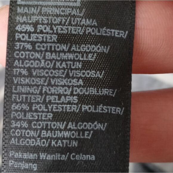 Topshop gray pull on pants size 4 - Picture 7 of 8